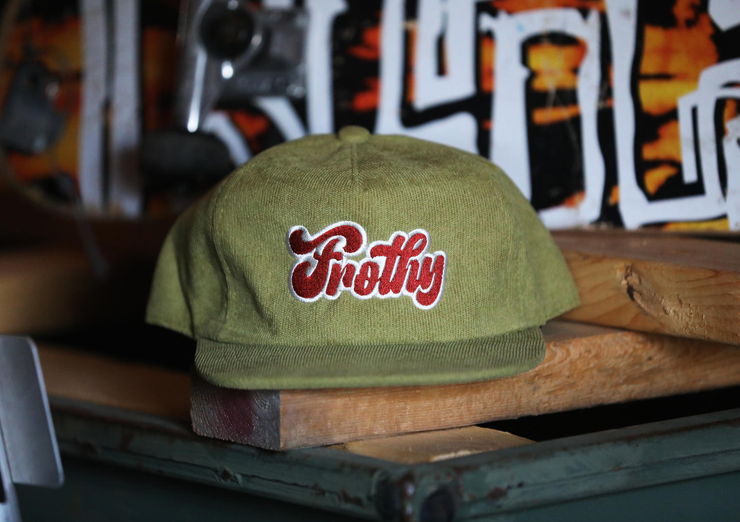 Frothy Cord Cap - Pistachio ❎