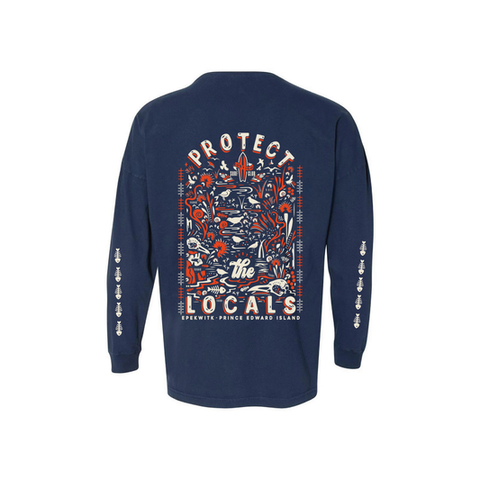 Locals Longsleeve - Navy 𓅪