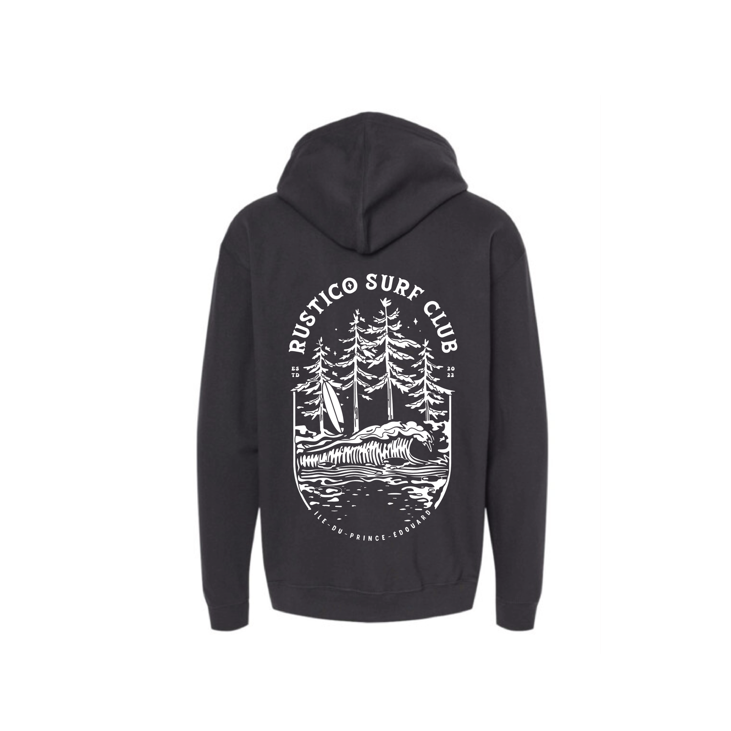 Surf Grove Hoodie 🌲 - Black